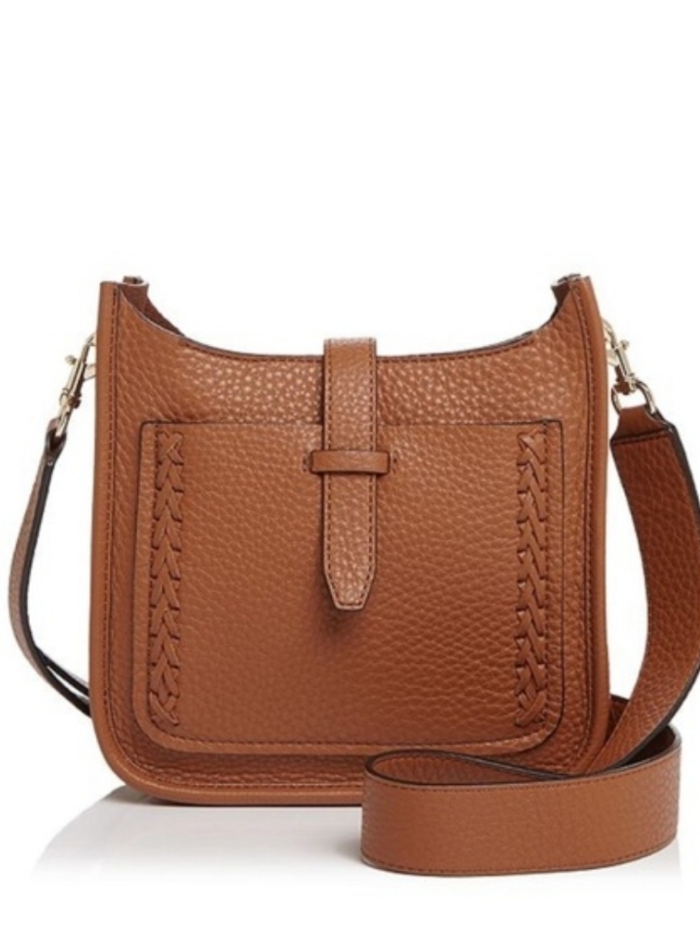Rebecca Minkoff Whipstitch Unlined Feed Crossbody Bag